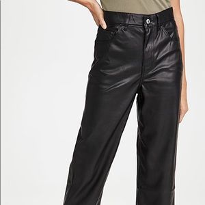 Levi’s Ribcage Faux Leather Pants